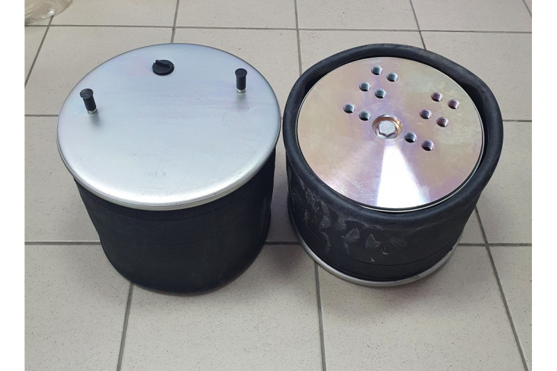 Пневморессора P10.881.C (стальной стакан) / Sabo SA520029C @15755