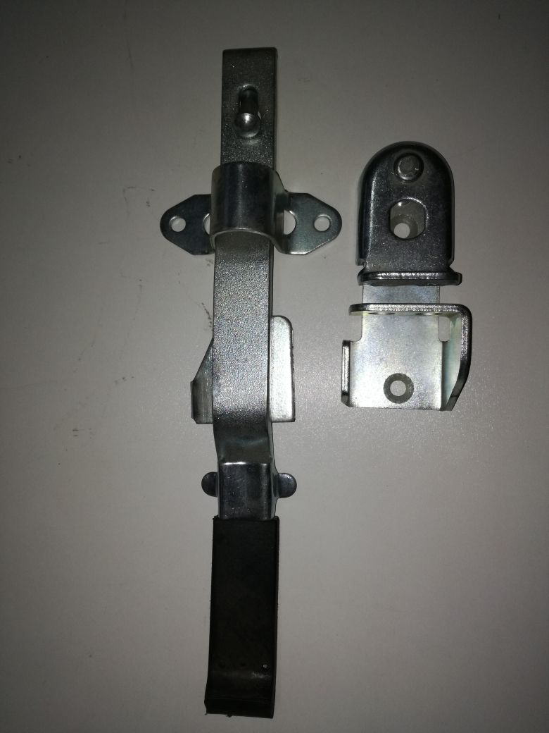 Запор контейнерный Zn 27мм прямая ручка 25002