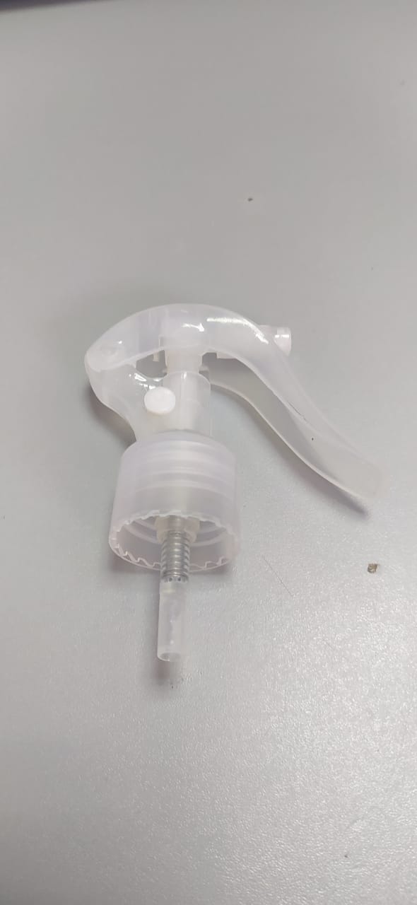 Триггер косметический (на резьбу 24/410, цвет-прозрачный, длина трубки-190 мм)