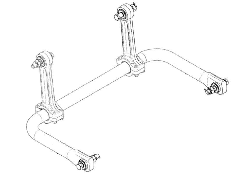 Стабилизатор поперечной устойчивости СЗАП-93271
