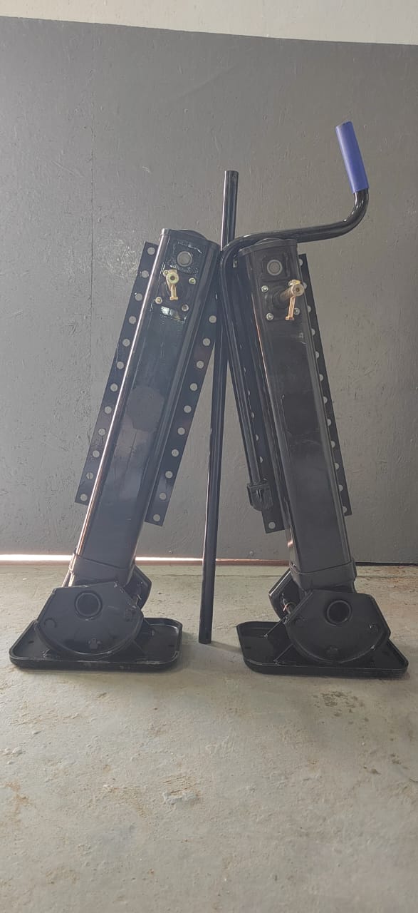 Опорное устройство прицепа в сборе GS58 (850 мм) нов.образца