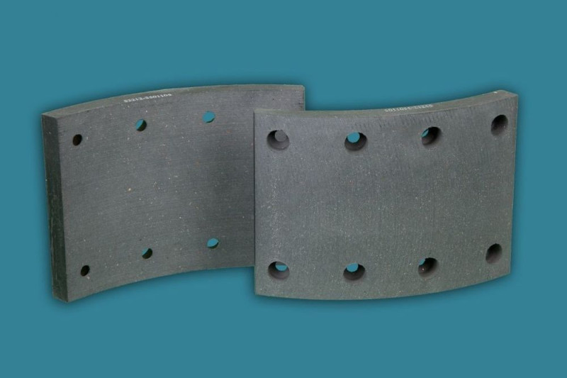 Накладка тормозная 53212-3501105 расточенная, сверлена КАМАЗ