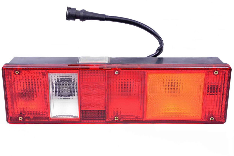 Фонарь зад.(7452.3716-10) лев. с проводом (вилка СЦАЗ) с габаритом, МАЗ,КАМАЗ,УРАЛ,ЗИЛ(Руденск)