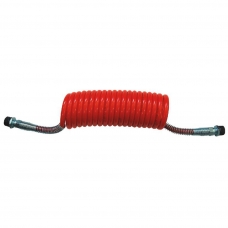 Шланг пневматический красный 30 витков диам. 70мм РЕЗЬБА М22 арт.F3819HW30K22