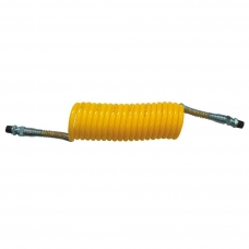 Шланг пневматический желтый 30 витков диам. 70мм РЕЗЬБА М22 арт.F3819HW30S22