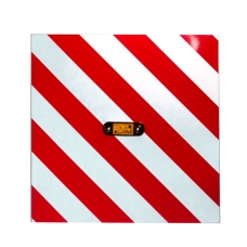 Табличка "Негабаритный груз" светоотражающая 400*400мм с фонарем