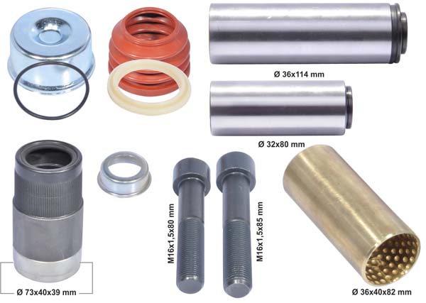 Р/к направляющий суппорта K000375 (M2910060) 81.50822-6023 / 4253 8002 / 09.801.06.24.0 / 000 420 29