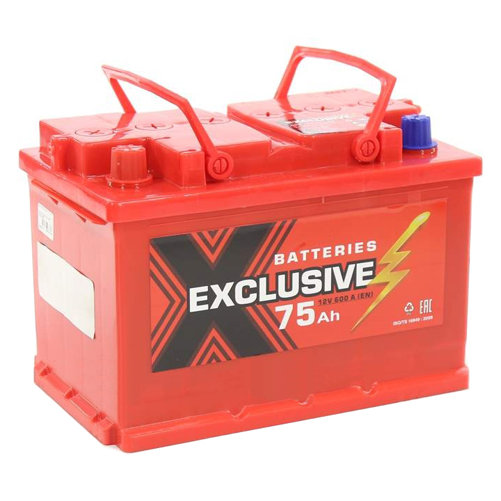 Аккумулятор 75А/ч обратная полярность 6СТ75