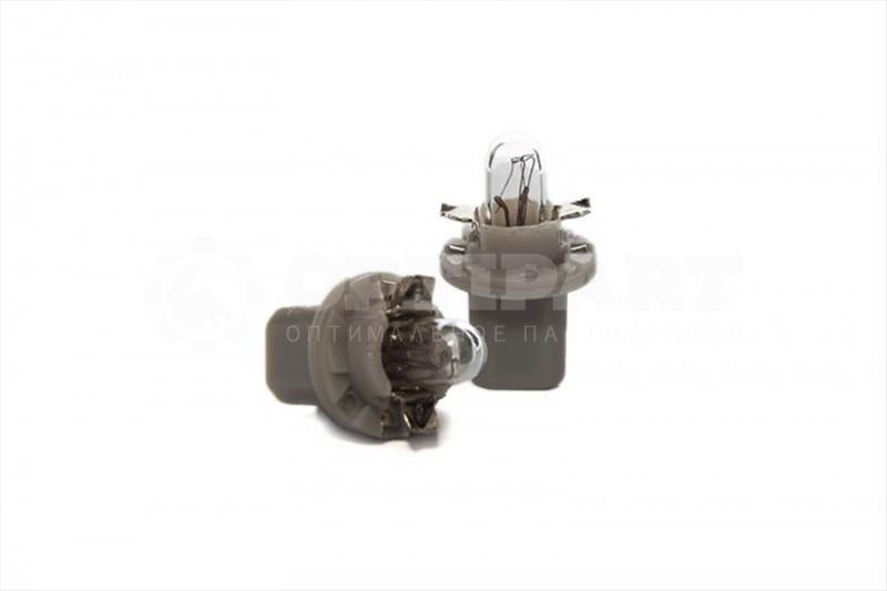 Автолампа 24V 1,2W Bx8,5d (серый Диалуч 84122
