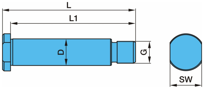 Ось балансира D50x247 SW 60 03.177.16.25.0