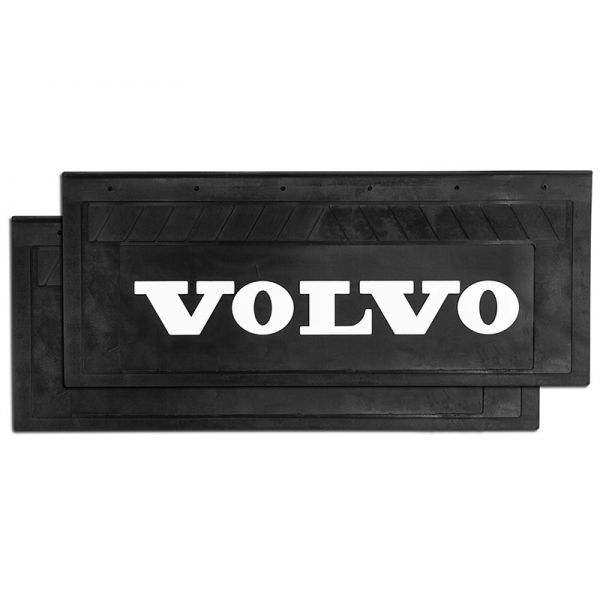 Брызговик задний 670*270 VOLVO белая надпись