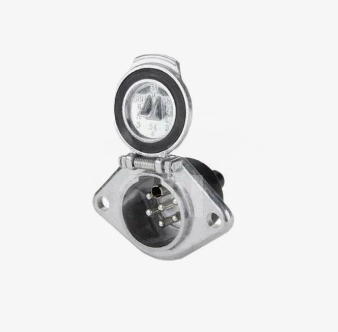 Разъем электрический мет. розетка 7 конт. тип-N, доп. для SG0853 (ан.ПС-325-100)