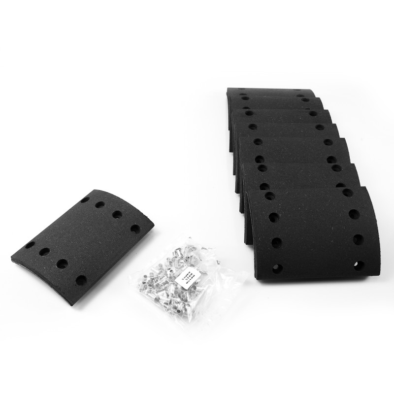 Накладки тормозные c заклепками 300x200 1-й рем. 19574 BPW / Truckmaster TM11-95741 @4284