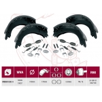 Колодки тормозные с накладками 419x178 19036/19037TM/TE/ROR / MERITOR (MBSK1000-4)