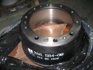 Барабан тормозной ROR (21220183) / DIESEL TECHNIC (10.23202) АНАЛОГ 4980