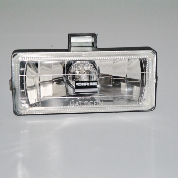 Фара противотуманная CIBIE прямоугольная гладкая белая