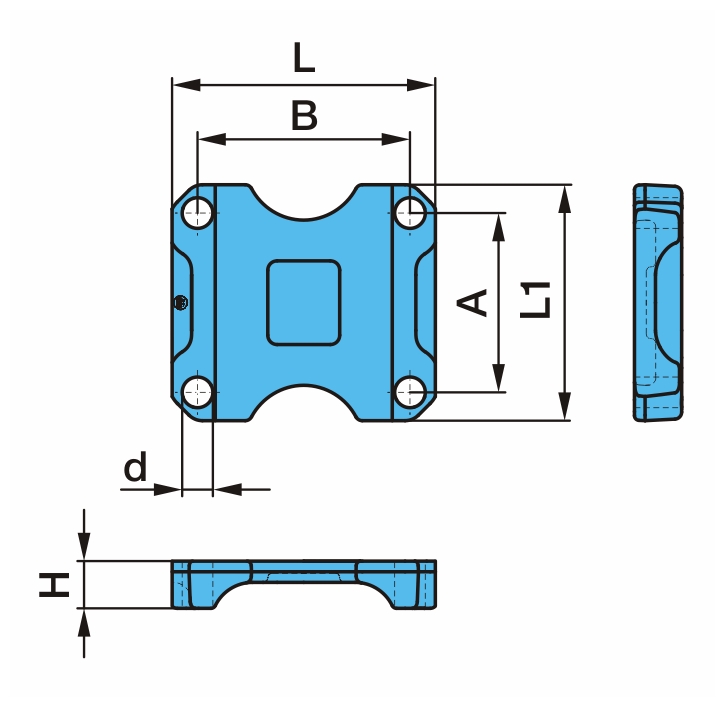 Накладка на ось FW31-1600