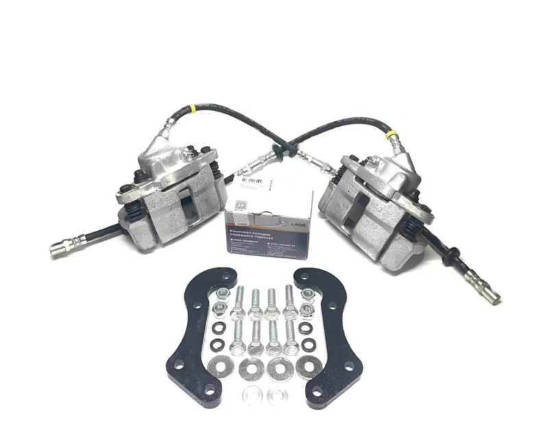 Комплект суппортов 2108 в сборе на Ниву 2121, 21213, 2131, 21214, 2123 нива урбан/ легенд, шевроле