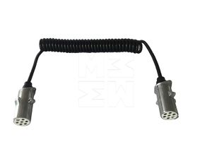 Кабель спиральный ПС-326 7 полюсов, тип S, ISO 3731, метал. штекеры, L= 4.5 м (M7722002)