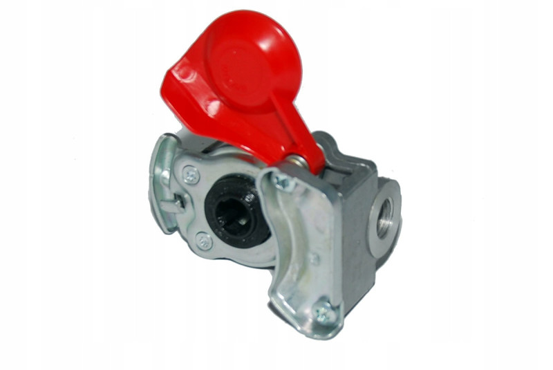 Разъем пневматический "ГРУША" М16-прицеп красный