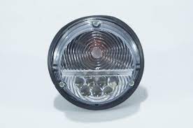 Подфарник передний (ПФ-130 LED"АС"БЕЛЫЙ) (22 Т) 12В, светодиод.пластм.с уплотнителем ЗиЛ,Газ,Уаз